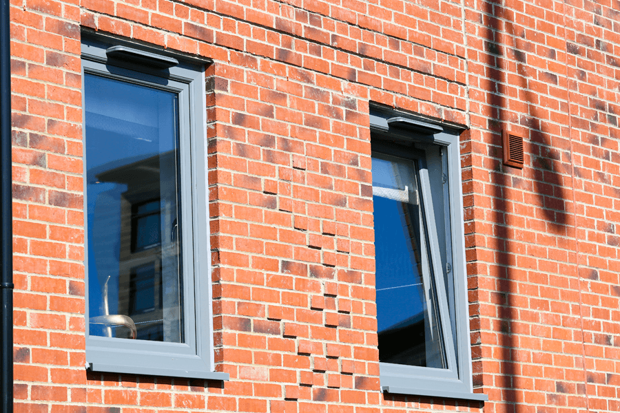 grey tilt and turn on red brink
